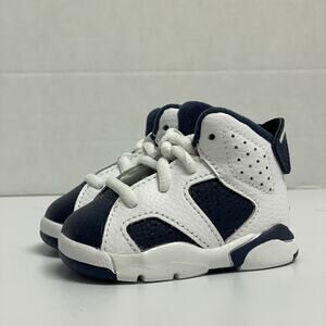 Air Jordan 6 Retro TD Olympic 2024 DV3606 164 Size 3 USA Red White Blue Baby